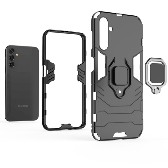 Case for Samsung Galaxy A14 4G/5G, Kickstand Ring, black