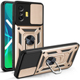 Case for Xiaomi Poco F4 GT, CamShield Slide, gold