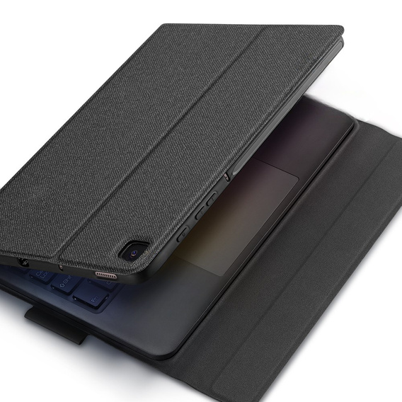 Case + keyboard Samsung Galaxy Tab S6 Lite P610/P615 2020, S6 Lite 2022 10.4, Dux Ducis Magnetic, black