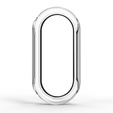 2in1 Case + Tempered Glass for Xiaomi Smart Band 10 / 9 / 8, black