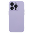 Case for iPhone 15 Pro, Silicone Lite, purple