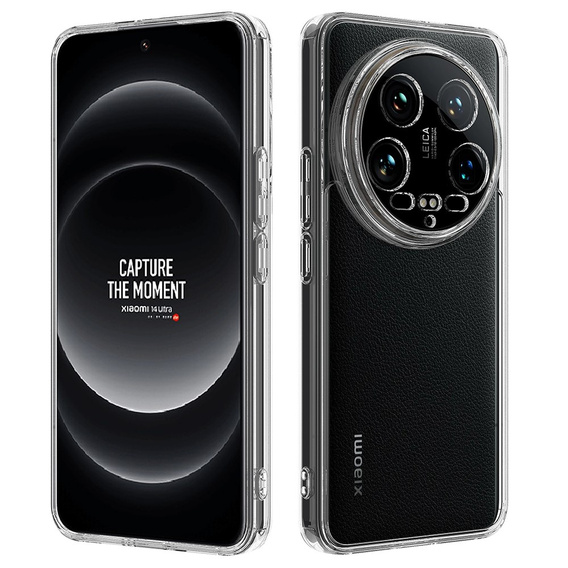 Case for Xiaomi 14 Ultra, Fusion Hybrid, transparent
