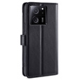 Flip case for Xiaomi 13T / 13T Pro / Redmi K60 Ultra, Wallet Zipper Pocket, black