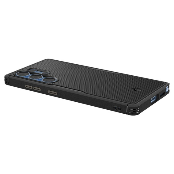 The Spigen Case for Samsung Galaxy S25 Ultra, Core Armor MagSafe, black + 9H Tempered Glass