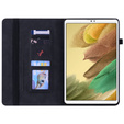 Case for Samsung Galaxy Tab A7 Lite, Wallet Pen Slot, black