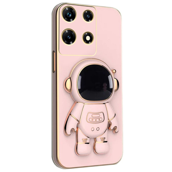 Case for Infinix Note 30 Pro, Astronaut, pink