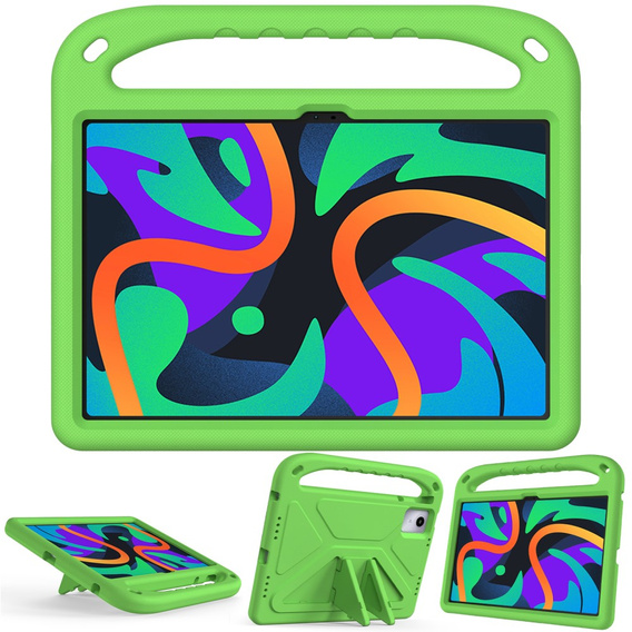 Children's Case for Lenovo Tab M11, Children's Case with Holder, green