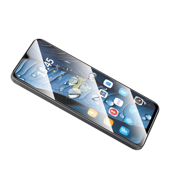 ENKAY Tempered Glass for Oppo A18 4G, black