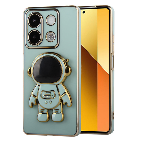 Case for Xiaomi Redmi Note 13 5G, Astronaut, green + 9H Tempered Glass