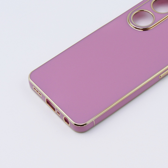 Case for Oppo A98 5G, Glamour CamShield, purple