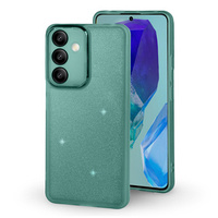 Case for Samsung Galaxy M55 5G, Glittery Powder, green