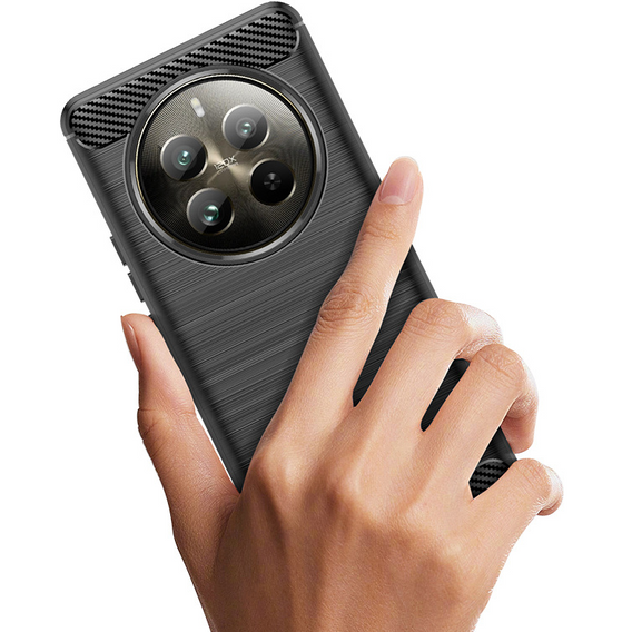 Case for Realme 12 Pro 5G / 12 Pro+ 5G, Carbon, black