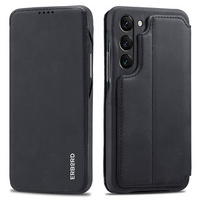 Flip case for Samsung Galaxy S23, ERBORD Retro, black