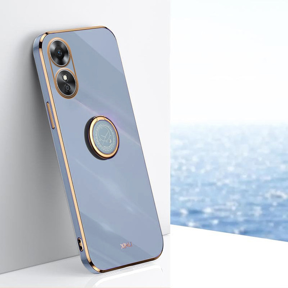 Case for Oppo A17, Electro Ring, blue