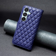 Flip case for Samsung Galaxy M15 5G, Wallet, BINFEN COLOR, blue