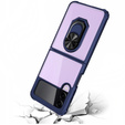 Case for Samsung Galaxy Z Flip4 5G, Clear Ring, blue