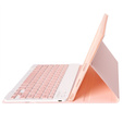 Case + keyboard Samsung Galaxy Tab S6 Lite P610/P615 / S6 Lite 2022 10.4, Pen Slot, pink rose gold
