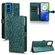 Flip case for Motorola Moto G24 / G24 Power / G04, Wallet Rhombus, green