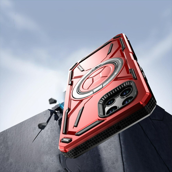 Case for T Phone 2 5G, Heavy Duty Ring, red