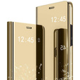 Case for Samsung Galaxy A12 / M12 / A12 2021, Clear View, gold