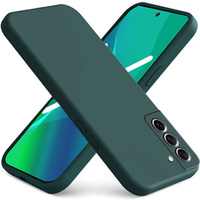 Case for Samsung Galaxy S21 FE, Silicone Lite, dark green