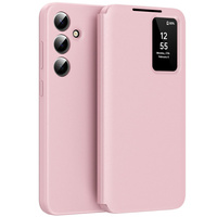 Flip case for Samsung Galaxy A56 5G, Smart View Wallet, pink