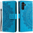 Flip case for Samsung Galaxy A05s 4G, Mandala, blue