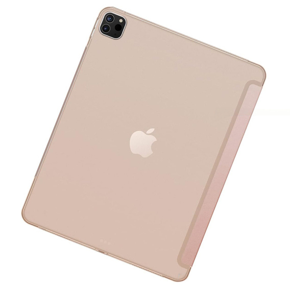 Case for iPad Pro 12.9" 2022/2021/2020 (6/5/4 gen.), Smart Pencil, with space for stylus, pink
