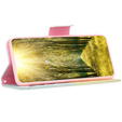 Flip case for Samsung Galaxy A55 5G, Wallet, Feather, blue