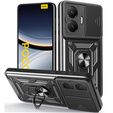Case for Xiaomi Poco F7, CamShield Slide, black