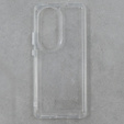 Case for Oppo Reno 10 / 10 Pro, Fusion Hybrid, transparent