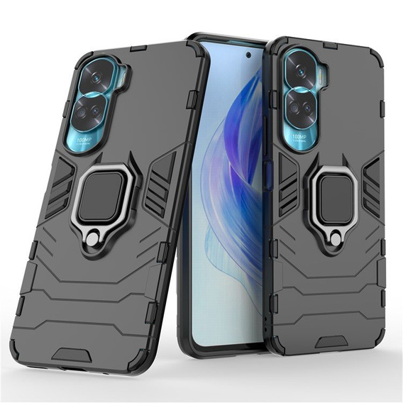 Case for Honor 90 Lite 5G / X50i 5G, Kickstand Ring, black