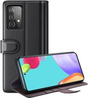 Flip case for Samsung Galaxy A52 / A52s, Split Leather, blue