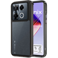 Case for Infinix Note 40 Pro Plus, Fusion Hybrid, transparent / black