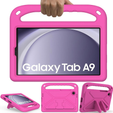 Children's Case for Samsung Galaxy Tab A9, Children's Case with Handle, blue
