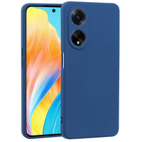 Case for Oppo A58 4G, Silicone Lite, blue