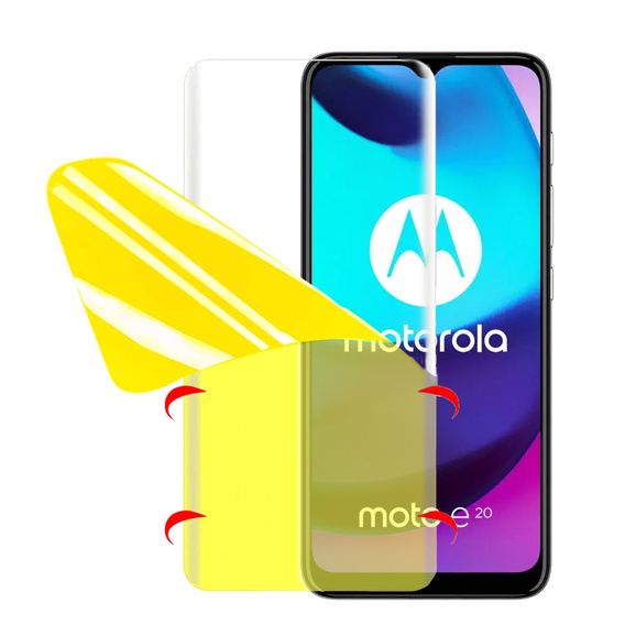 Hydrogel film for Motorola Moto E20/E30/E40