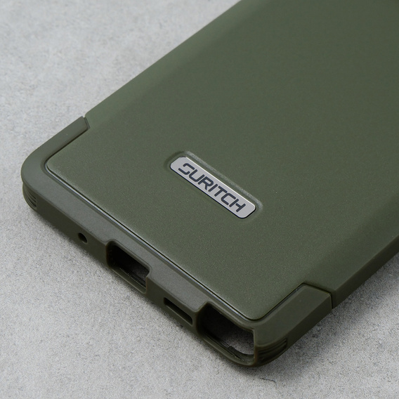Case for Samsung Galaxy Note 20 Ultra, Suritch Basic (Two Frames), green