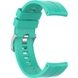 22mm Silicone strap with buckle for Huawei Watch GT / Watch GT2 - White