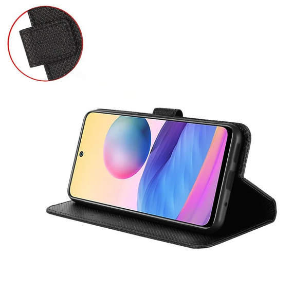 Flip case for Oppo Reno 11F 5G, Wallet Smart Magnet, black