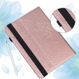 Flap case for Xiaomi Redmi Pad SE 11", flower, pink
