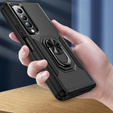 Armor Case for do Samsung Galaxy Z Fold 4 5G, Nox Case Ring, black