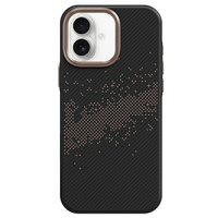 Case for iPhone 16 Plus, Milky Way, gold