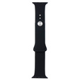 Silicone strap for Apple Watch 1/2/3/4/5/6/7/8/SE/ULTRA 42/44/45/49mm - Black