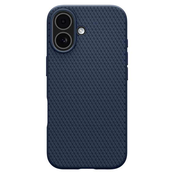 Spigen Liquid Air Case for iPhone 17, Navy Blue
