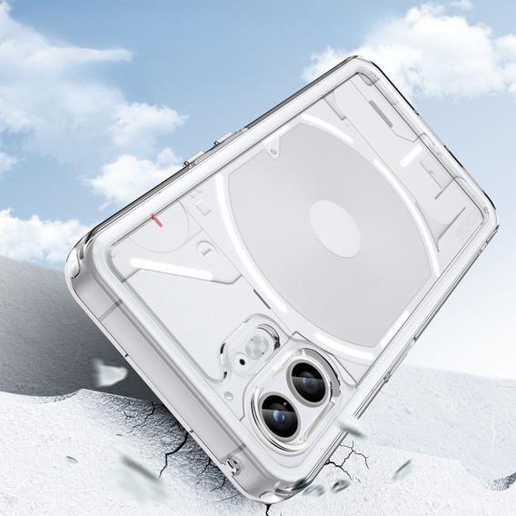 Case for Nothing Phone 2, Fusion Hybrid, transparent