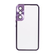 Case for Samsung Galaxy S21, Magnetic Dual Glass, purple