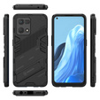 Case for Oppo Reno7 4G, Military kickstand, blue