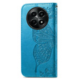 Flip case for Realme 12, Butterfly, blue