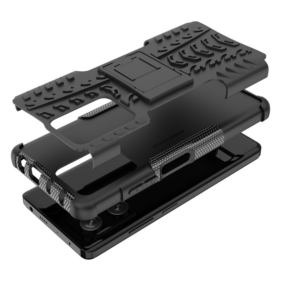 Case for Xiaomi Redmi Note 12 Pro+ 5G, Tire Armor, black